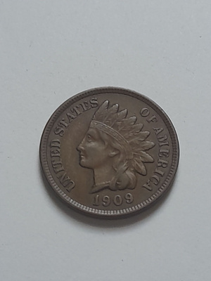 Indian Head cent 1909 USA