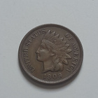 Indian Head cent 1909 USA - pikkukuva 1