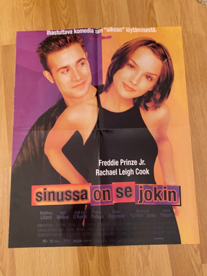 Sinussa on se jokin juliste