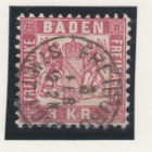 Saksa Reich Baden 1868 Mi 24 III kuvakevirhe - pikkukuva 2