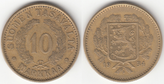 10 mk 1934
