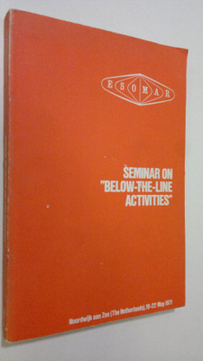 Seminar on "below-the-line activities"