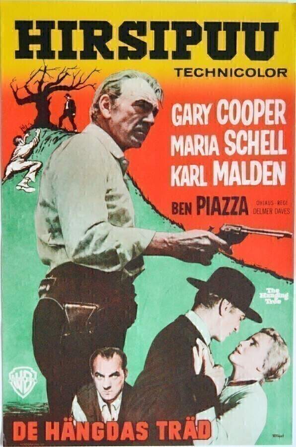 Elokuvajuliste: Hirsipuu (Gary Cooper)