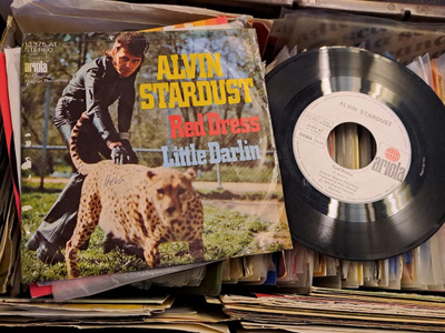 7" Alvin Stardust 1974