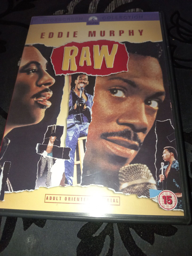 DVD Eddie Murphy RAW