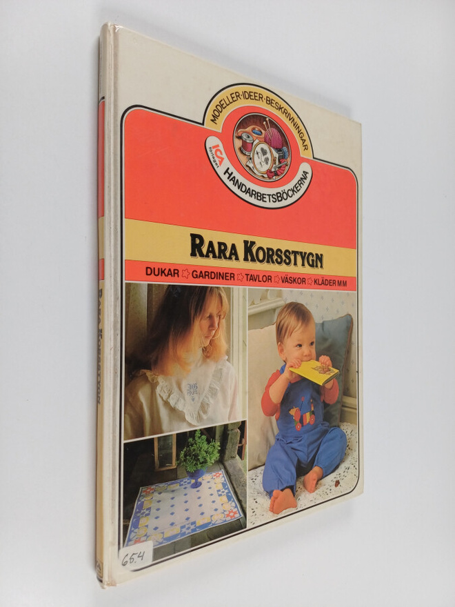 Irene Winell-Garven : Rara korsstygn : dukar, gardiner, t...