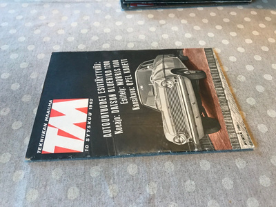 TEKNIIKAN MAAILMA 10/1962 HYVÄ