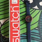 Swatch kello tum sin oranssi - erittäin siisti! - pikkukuva 1