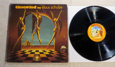 KLAUS SCHULZE: Timewind LP (1976 Saksa)