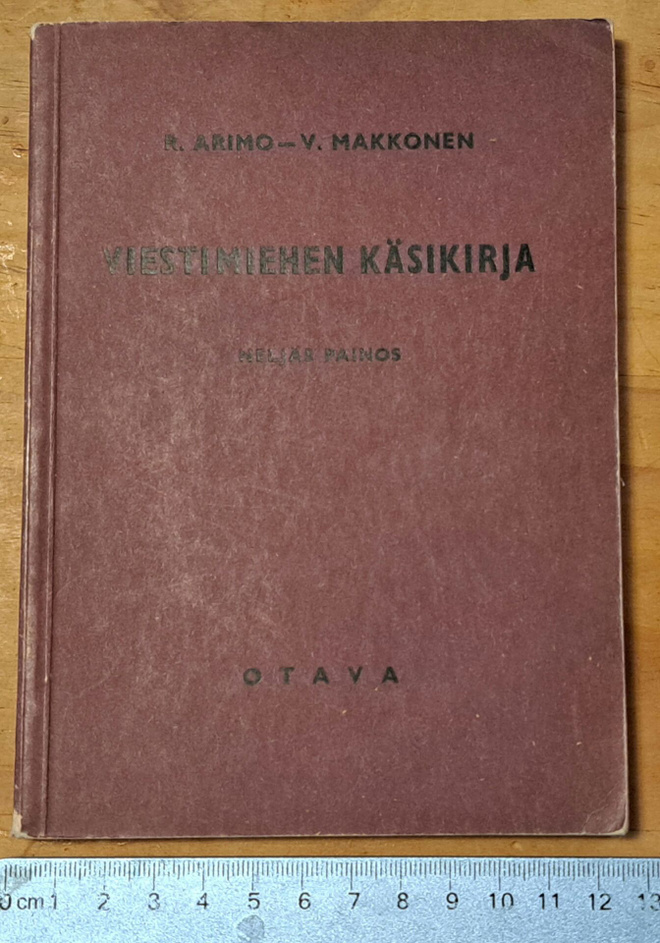 VIESTIMIEHEN KÄSIKIRJA 1941