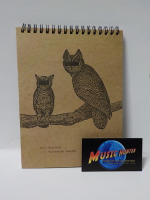 NEIL HALSTEAD - PALINDROME HUNCHES UUSI CD + NOTEBOOK