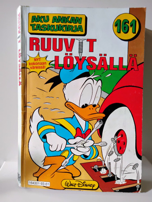 Ruuvit löysällä - Aku Ankka taskukirja 161 (1.p)