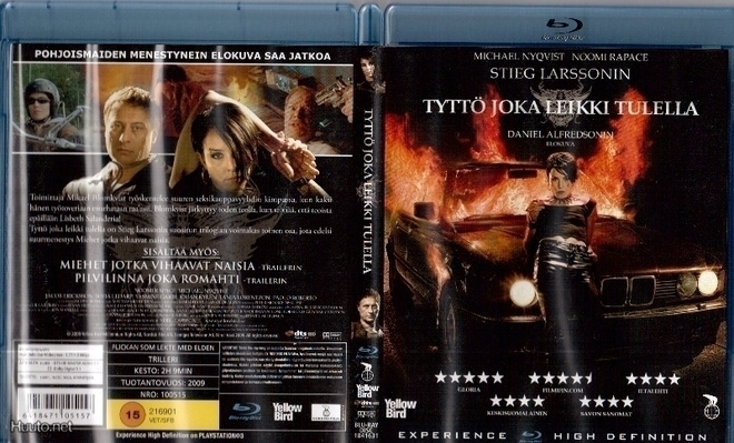 TYTTÖ JOKA LEIKKI TULELLA (BLU-RAY)