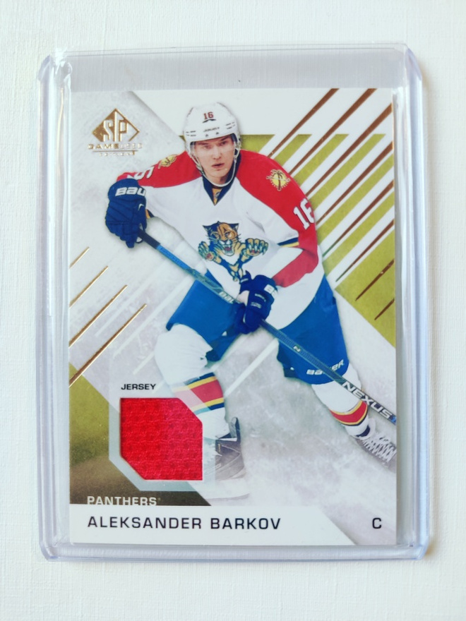 Aleksander Barkov - 16-17 18-19 SP Game-Used Jersey