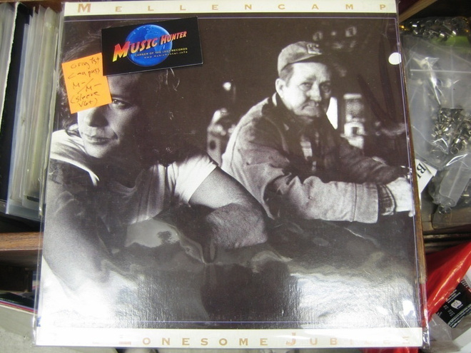 JOHN COUGAR MELLENCAMP - THE LONESOME JUBILEE M-/M- LP +