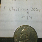 Kenia 1 shilling 2005, km#34 - pikkukuva 2