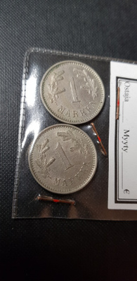 1 mk 1922  2 kpl-ta  kl 5