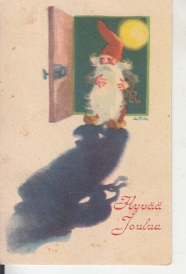 Arnold Tilgmann pienikokoinen kortti.