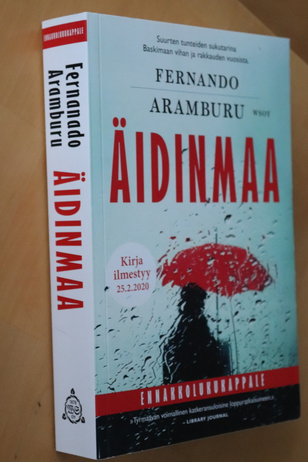 Fernando Aramburu : Äidinmaa ( 2020 ennakkolukukappale )