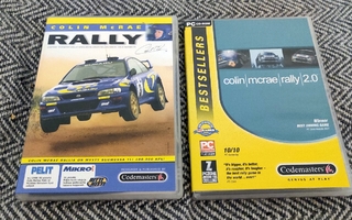 Colin McRae Rally PC-pelit 1 ja 2 - Huippukuntoiset yksilöt