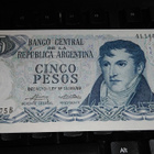 Argentiina 5 Pesos 1974-76 PP294 UNC - pikkukuva 1