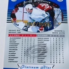 1997-98 Pinnacle Certified Platinum Blue Geoff Sanderson - pikkukuva 2