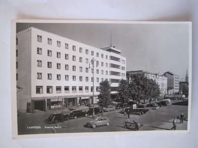 VANHA Postikortti Tampere 1950-luku Alkup.Mallikappale
