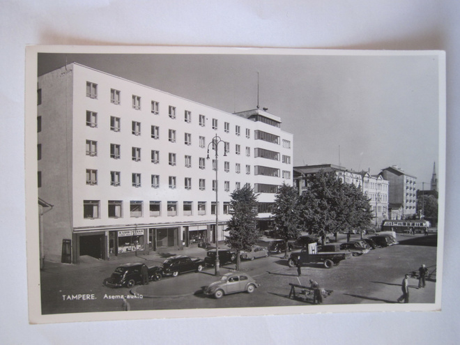 VANHA Postikortti Tampere 1950-luku Alkup.Mallikappale
