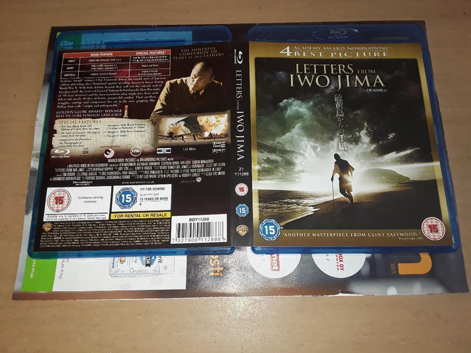 Letters from Iwo Jima - UK Region ABC Blu-Ray (Warner Bros.)