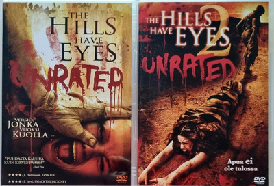 THE HILLS HAVE EYES 1 & 2 DVD (2 X 1 DISC)