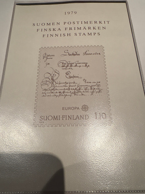 Suomen postimerkit 1979