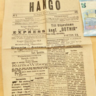 VANHA Lehti Sanomalehti Hanko Hangö N 3 7.1.1896 - pikkukuva 1