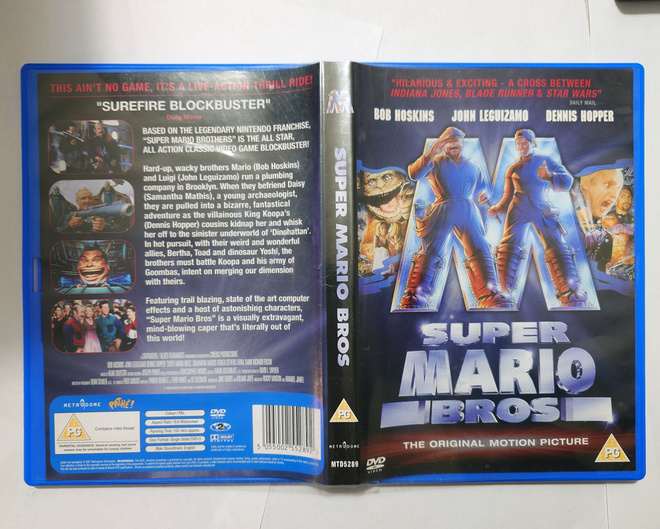 Super Mario Bros (1993) DVD