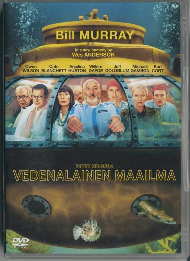 STEVE ZISSOUN VEDENALAINEN MAAILMA - Suomi-DVD 2004 - Wes A.