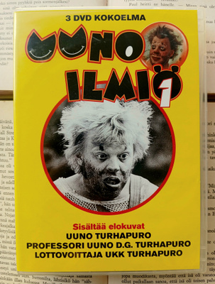 Uuno-ilmiö 1 (3 DVD)