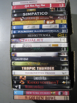 NICK NOLTE ELOKUVAT + TV-SARJA