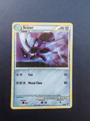 Pokemon Scizor 7/90 holo