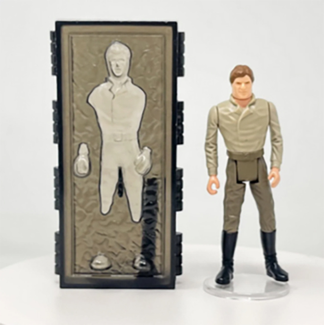 STAR WARS vintage HAN SOLO CARBONITE  - HEAD HUNTER STORE.