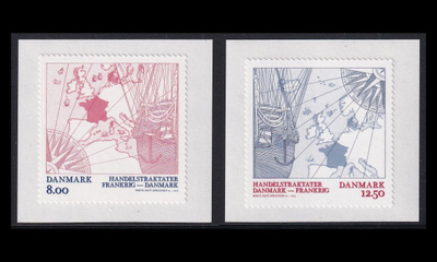 Tanska 1761-2 ** Ranskan kauppasopimus 350v (2013)