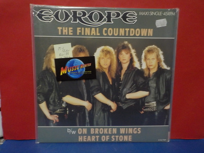 EUROPE - THE FINAL COUNTDOWN M-/EX- EU -86 PRESS MAXI LP