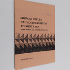 Suomen kielen nauhoitearkiston toiminta 1975 sekä tammi -... - pikkukuva 1