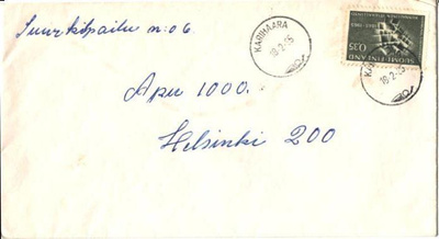 POSTILÄHETYS KARIHAARA