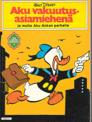 Aku Ankan parhaat X - AKU VAKUUTUS-ASIAMIEHENÄ (1p 1980)