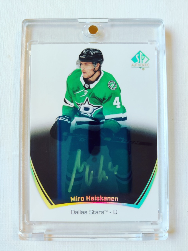 Miro Heiskanen - 21-22 SP Authentic Black Gold Auto