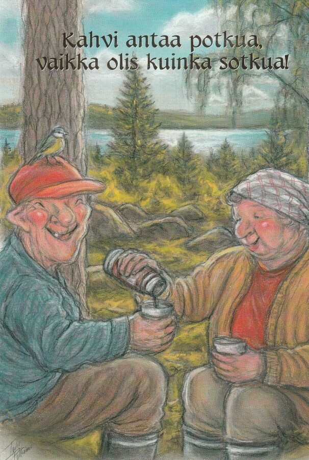 TERHO PELTONIEMI - KAHVITAUKO - 1/1