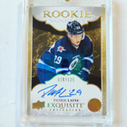 Patrik Laine - 16-17 UD Exquisite Riokie Signatures /125 - pikkukuva 1