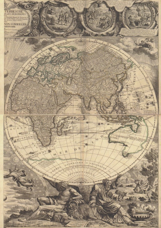 kartta maapallo Eurooppa Afrikka Aasia Australia (2 korttia)