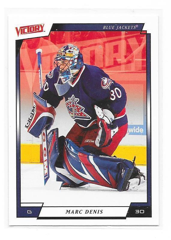 2006-07 UD Victory #56 Marc Denis Columbus BlueJackets MV