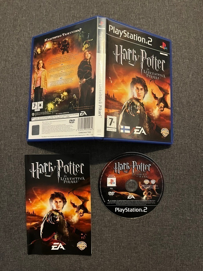 Harry Potter Ja Liekehtivä Pikari PS2 (Puhumme Suomea)
