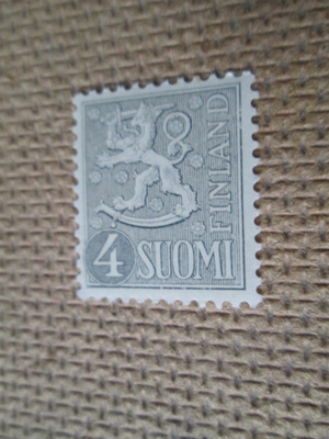 Suomi 1958: leijona 4 mk